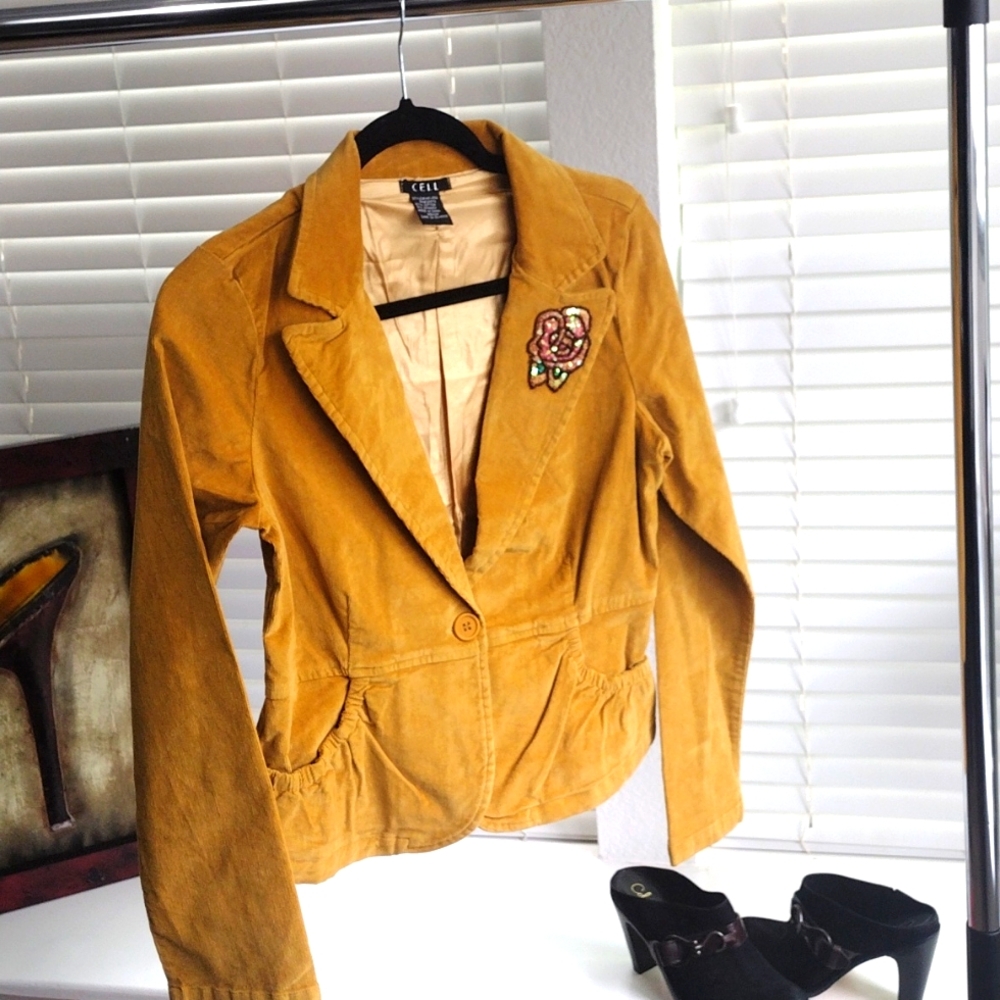 Cell embroidered Jacket & Coats. New, no tag